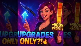 $1,000 on HELLCASE Upgrades ONLY?! 💥 CS2 Profit Run with INSANE Luck!