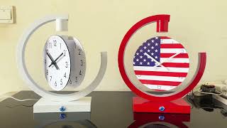 Magnetic levitation clock demonstration