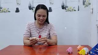 SIMPLY FOLD AN ELEPHANT IN SKIN-COLOR PAPER FOR YOUR BROTHER MODEL 02