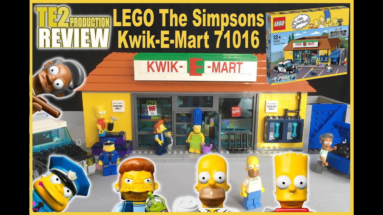 LEGO Simpsons 71016 KwikEMart avec Timelapse YouTube