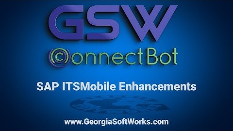 SAP ITSMobile Enhancements  - GSW  ConnectBot Enterprise Browser, SSH, Telnet client for Android