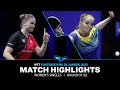 Tatiana Kukulkova vs Margaryta Pesotska | WS R32 | WTT Contender Rio de Janeiro 2023
