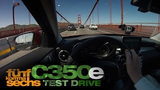 Mercedes C350e vs. Evo II on the Streets of San Francisco (German)