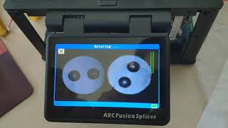 Polarization maintaining (PM)fusion splicer splicing