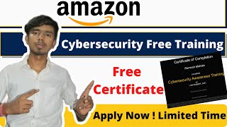 Cyber Security Training For Beginners | AWS Cyber Security | Free Certificate