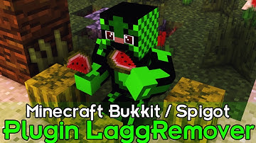 Minecraft Plugin Tutorial LaggRemover - Melhorar desempenho do server