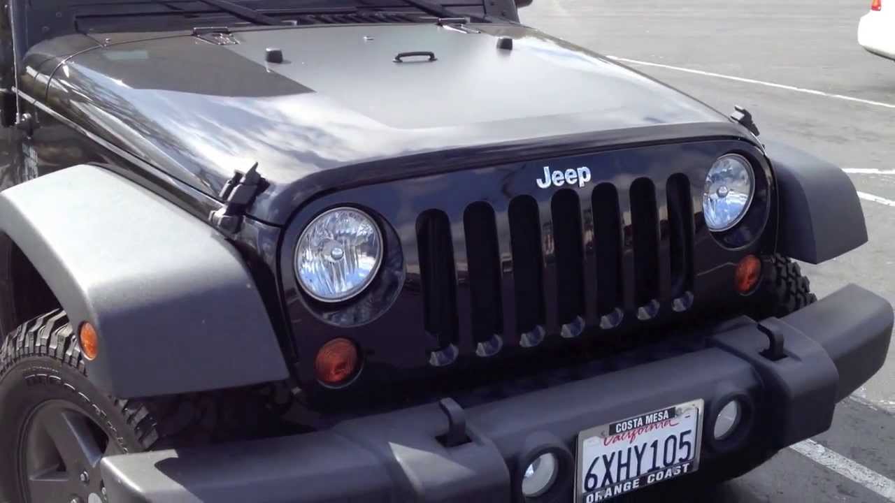 Call of Duty! Limited edition Black Ops Jeep Wrangler! YouTube