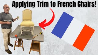 Applying Trim to French Chairs screenshot 4