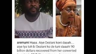 Kunle Afolayan reigns curse on Diezani for 27 Trillion Naira theft