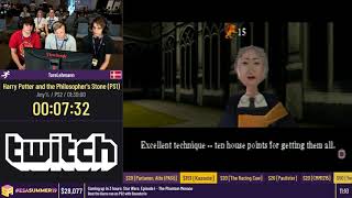 Harry Potter and the Philosopher's Stone (PS1) [Any%] by ToreLehmann - #ESASummer19