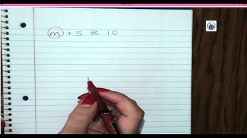 3.4 Solving Inequalities Using Addition or Subtraction