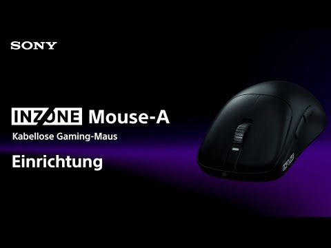So richtest du die kabellose Gaming-Maus Sony INZONE Mouse-A ein