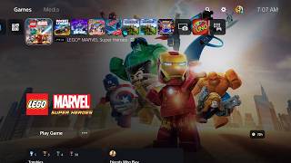 Lego Marvel Super Heroes 2-Player Local Co-Op Open World Free Roam PS5 Gameplay! screenshot 5