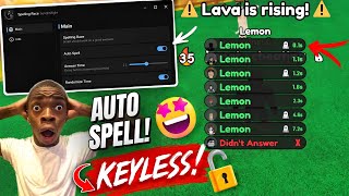 Spelling Race Script Showcase | Auto Spell & Auto Write | Roblox