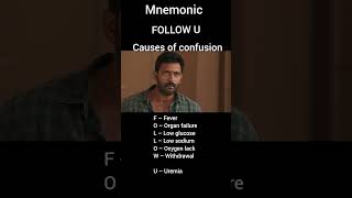 Follow U Mnemonic For Causes Of Altered Sensorium