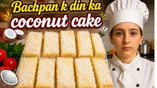 Bakery-Style Coconut Cake: Soft Coconut Cake from Childhood Days screenshot 5