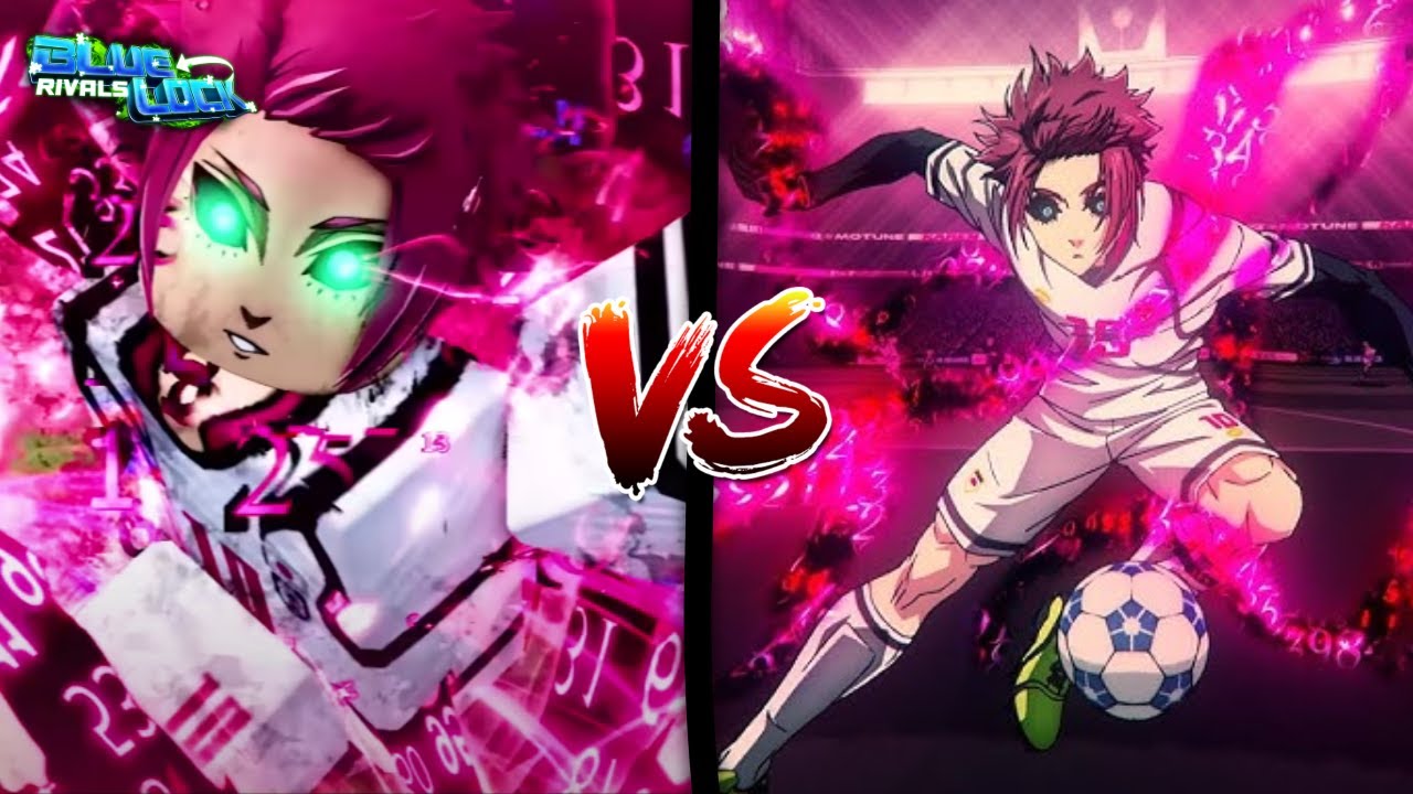 Blue Lock Rivals Vs Anime Comparison (Sae WORLD CLASS UPDATE) - YouTube