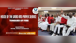 Dont Miss Out And Come Expectant Tongues Of Fire Service Michel Joshua Badibanga