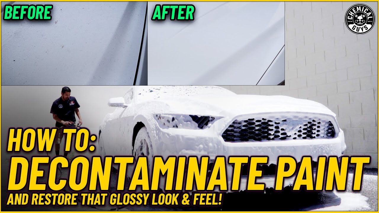 How To Properly Decontaminate A Vehicle With Clay 
