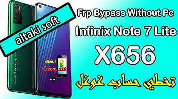 Infinix Note 7 Lite X656 Frp Bypass Without Pc | Unlock Google Account
