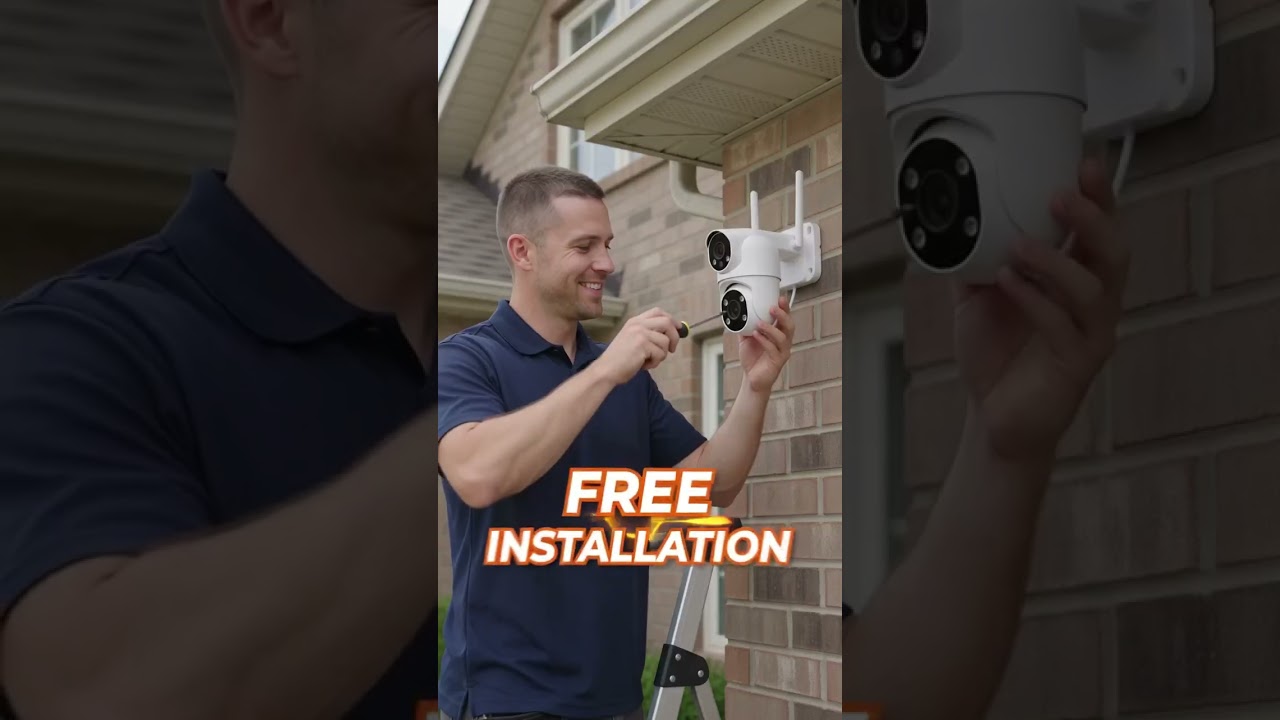 2nl Dual Lenses Wifi Security Camera