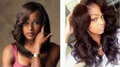 Pictures Of Sew In Black Hair Styles Qaadisiya Lace Front Wigs
