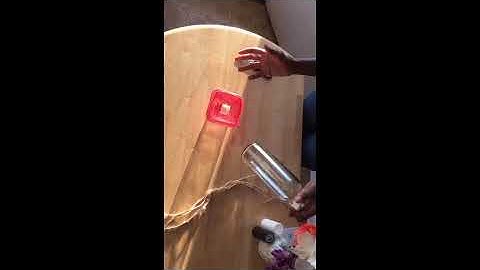 How To Make A Hummingbird Feeder Out Of Recycled Materials
