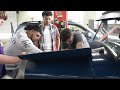 Working on a Model A with Area Career Center students
