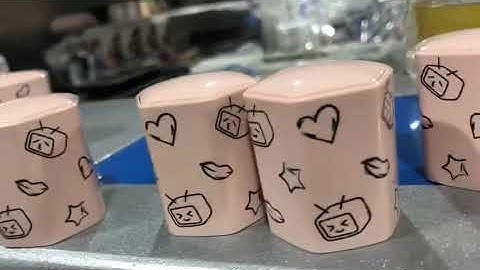 360 degree full circle  round tampo printer for cylindrical items