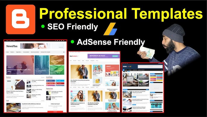 Free Blogger Templates for AdSense Approval || Top 3 Professional Blogger Templates - YouTube free-blogger-templates-for-adsense-approval-top-3-professional-blogger-templates-youtube