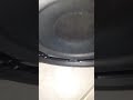 Subwoofer CRAZY EXCURSION woofer cooker
