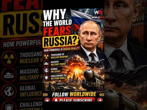 “Why The World Fears Russia 😳”#Russia#Putin#WorldByte