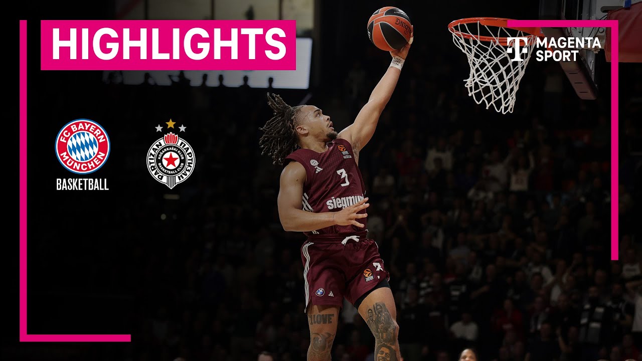 FC Bayern München - Partizan Mozzart Belgrad Turkish Airlines EuroLeague MAGENTA SPORT