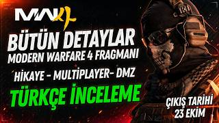 Modern Warfare 4 BÜTÜN DETAYLAR! Hikaye, Multiplayer ve DMZ - Çıkış Tarihi (Türkçe)