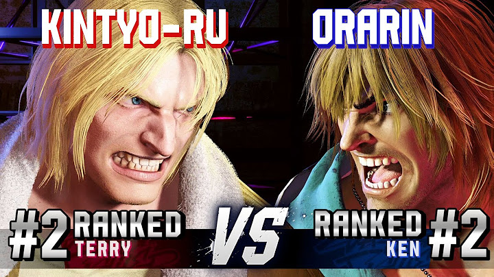 SF6 ▰ KINTYO-RU (#2 Ranked Terry) vs ORARIN (#2 Ranked Ken) ▰ High Level Gameplay