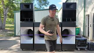 Paraflex Speaker System - Hoqs 21 Subwoofer Amplifiers