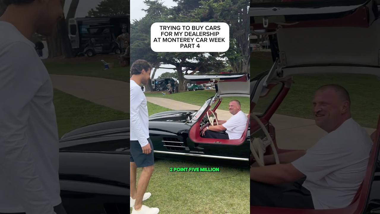 Look at this 300SL GULLWING😱🤯 