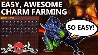 Monster Hunter XX: The best charm farming method ever. Simple and very effective.
