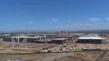 2021 Time Lapse of LAX Consolidated Rent-A-Car LAX facility