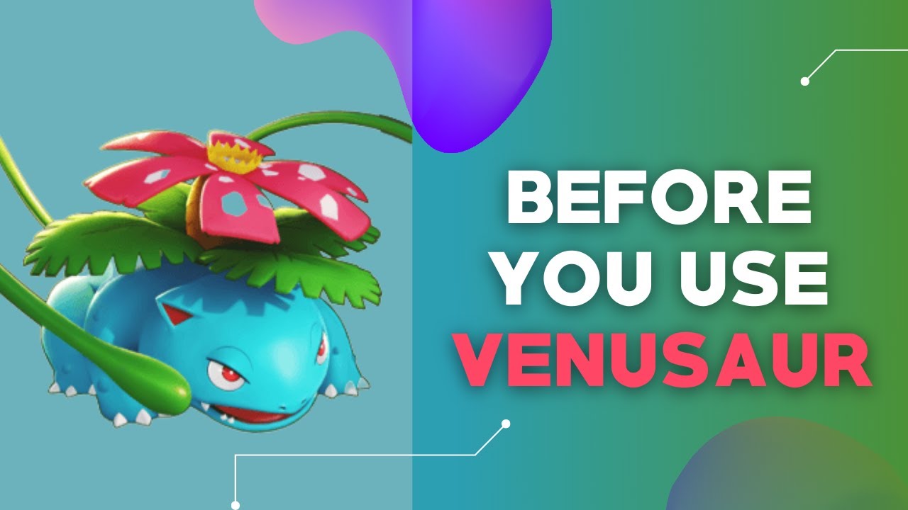 Venusaur Moveset Details, Guides Pokemon UNITE YouTube