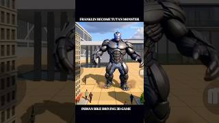 Franklin Ka Titan Monster Avatar 😱 | Indian Bike Driving 3D New Update 🔥 | #IBD3D #Shorts