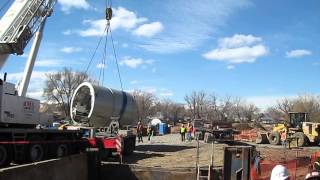 Famous Tunnel boring machine - Little Dry Creek regional drainage project Profile
