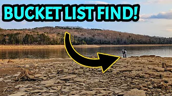 I Can't Believe I Found One! This Alabama Lakeshore is LOADED with BIZARRE Fossils!