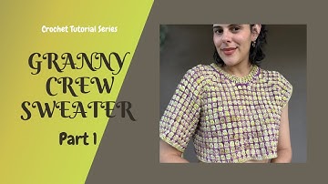 Granny Crew Raglan Trui / Tutorial Deel 1
