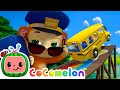 Wheels on the Monkey Bus🚌 | CoComelon - Animal Time | Kids Cartoons &amp; Nursery Rhymes | Moonbug Kids