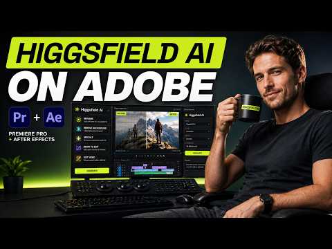 I Put Higgsfield AI Inside Premiere Pro — This Plugin Changes Everything