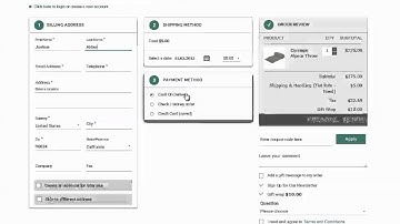 Magento One Step Checkout - Interactive Animations