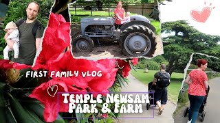First FAMILY VLOG - Visiting Temple Newsam Park & Farm [Day Out]