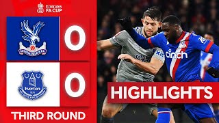 10 Men Toffees Secure Goodison Replay | Crystal Palace 0-0 Everton | Emirates FA Cup 2023-24