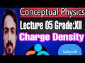 Charge Density Lecture 05 Grade XII conceptual Physics